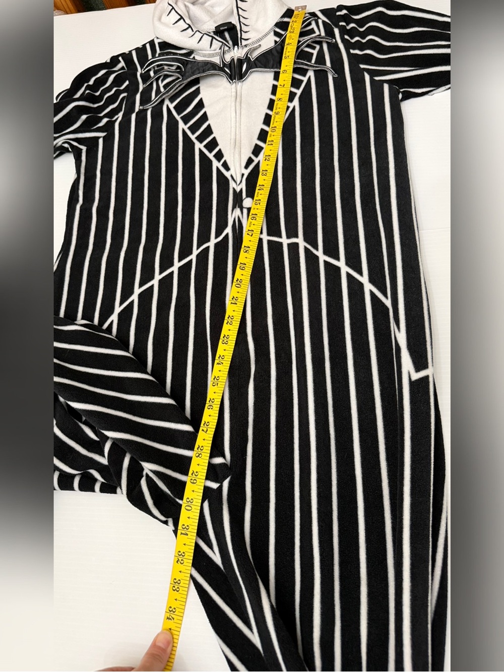 Disney The Nightmare Before Christmas Jack Skellington Onesie Costume - L - Picture 9 of 10